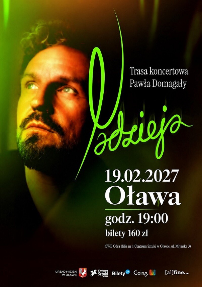 koncert - PAWŁA DOMAGAŁY, plakat wydarzenia