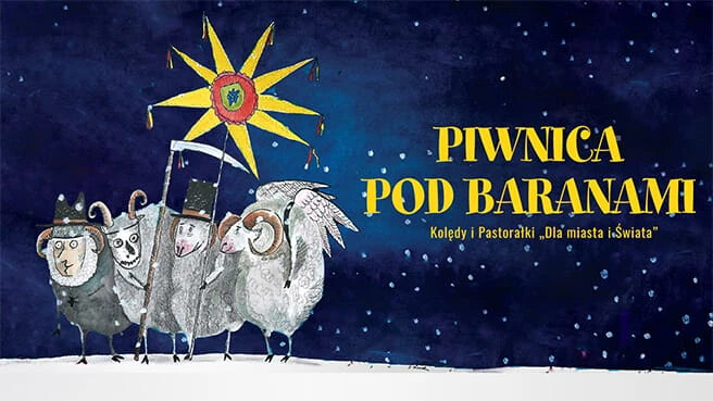 Piwnica Pod Baranami - Kolędy i Pastorałki "Dla Miasta i Świata", plakat wydarzenia