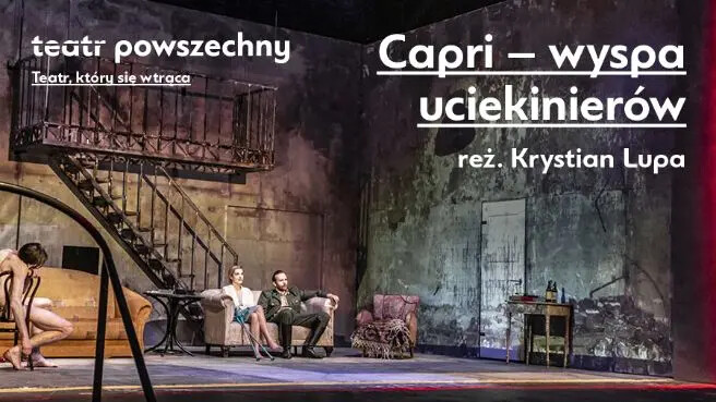 Capri - wyspa uciekinierów, plakat wydarzenia