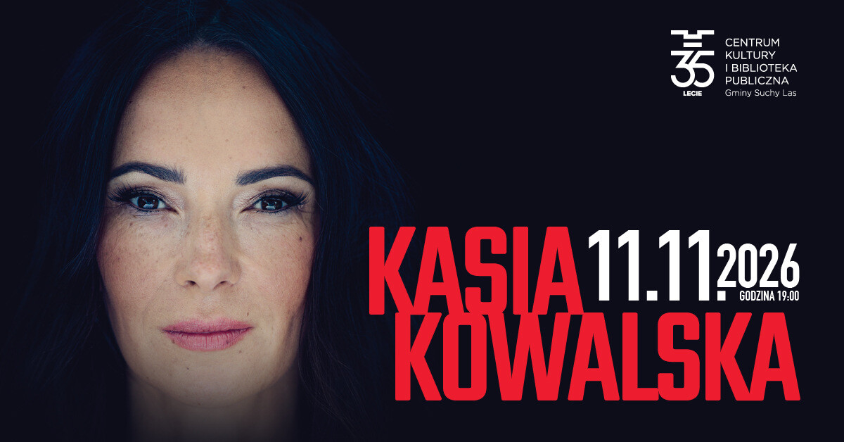 Kasia Kowalska - akustycznie, plakat wydarzenia