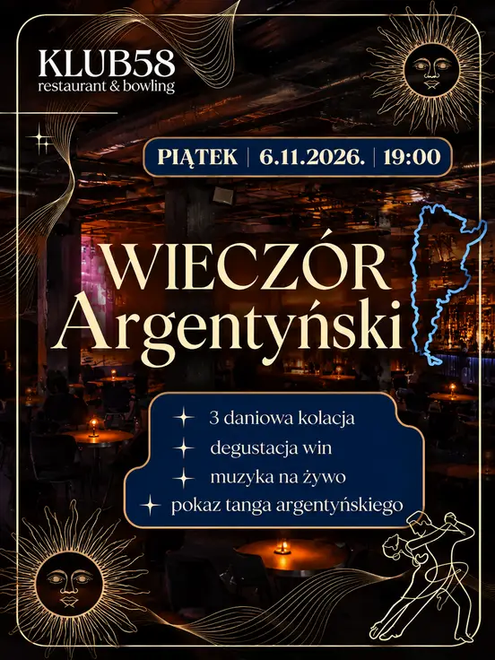 Wieczór Argentyński w Klub 58