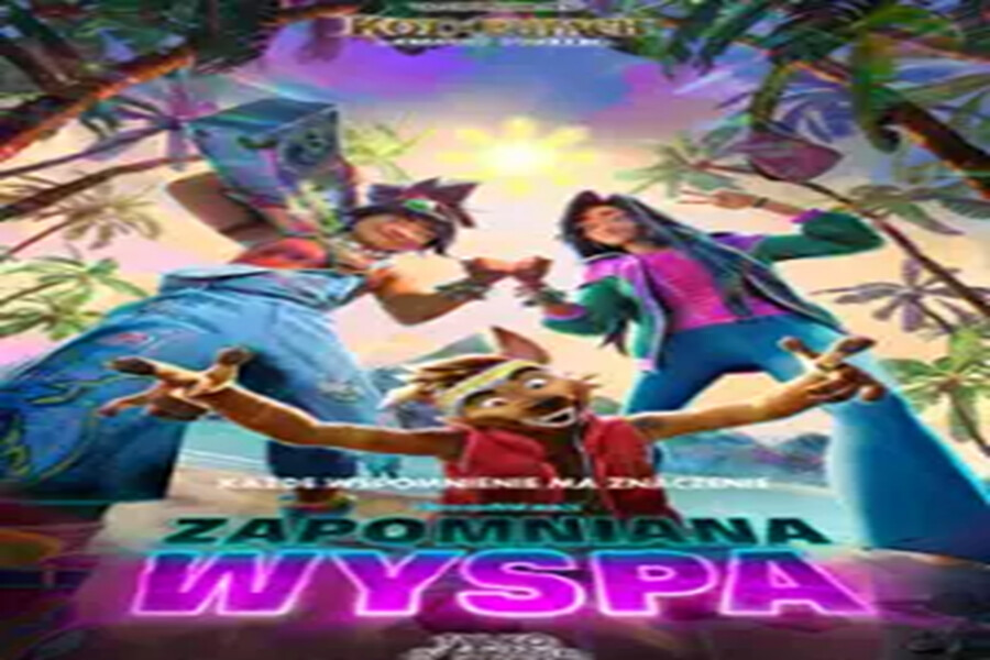Zapomniana wyspa/dubb, plakat wydarzenia