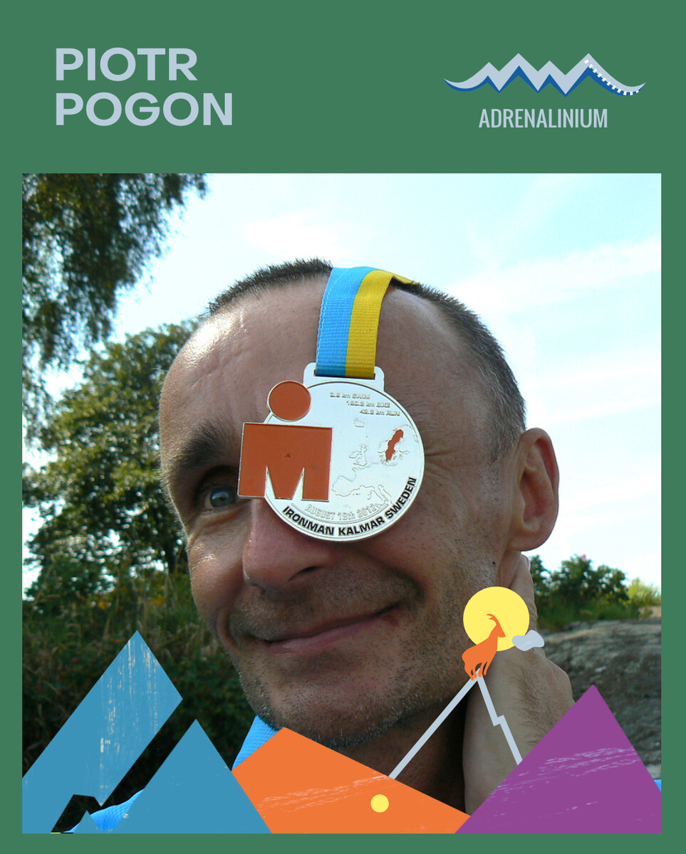 19. FGA: Spotkanie z Piotrem Pogonem: W POGONi za życiem, plakat wydarzenia