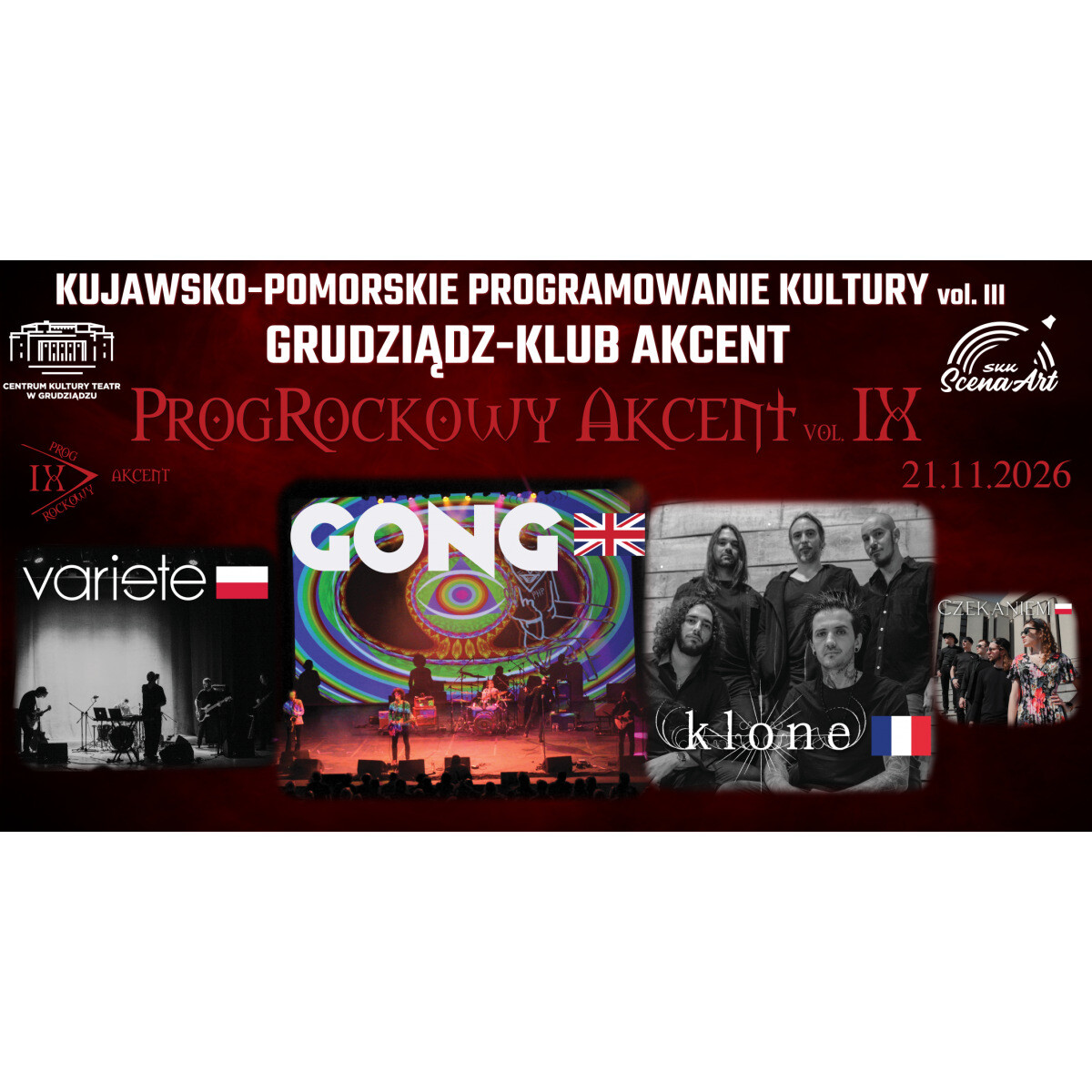 ProgRockowy Akcent vol. 9, plakat wydarzenia