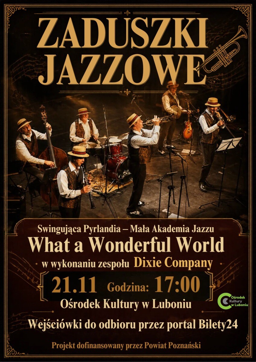 Zaduszki Jazzowe, plakat wydarzenia