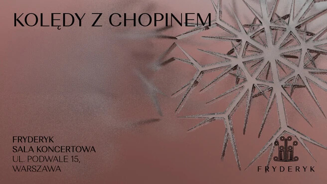 Kolędy z Chopinem, plakat wydarzenia