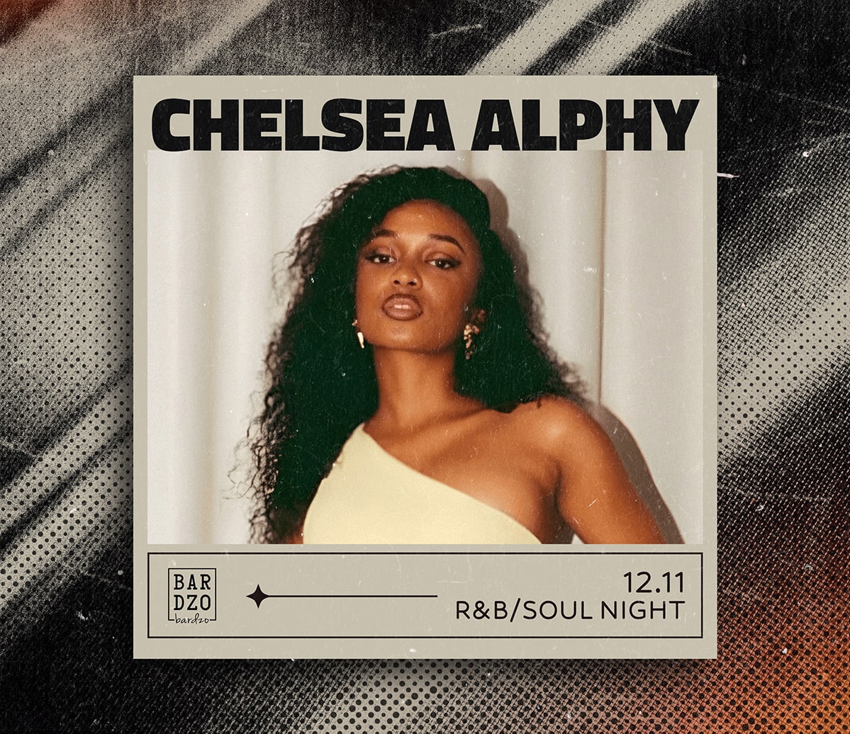 CHELSEA ALPHY | R&B and SOUL night, plakat wydarzenia