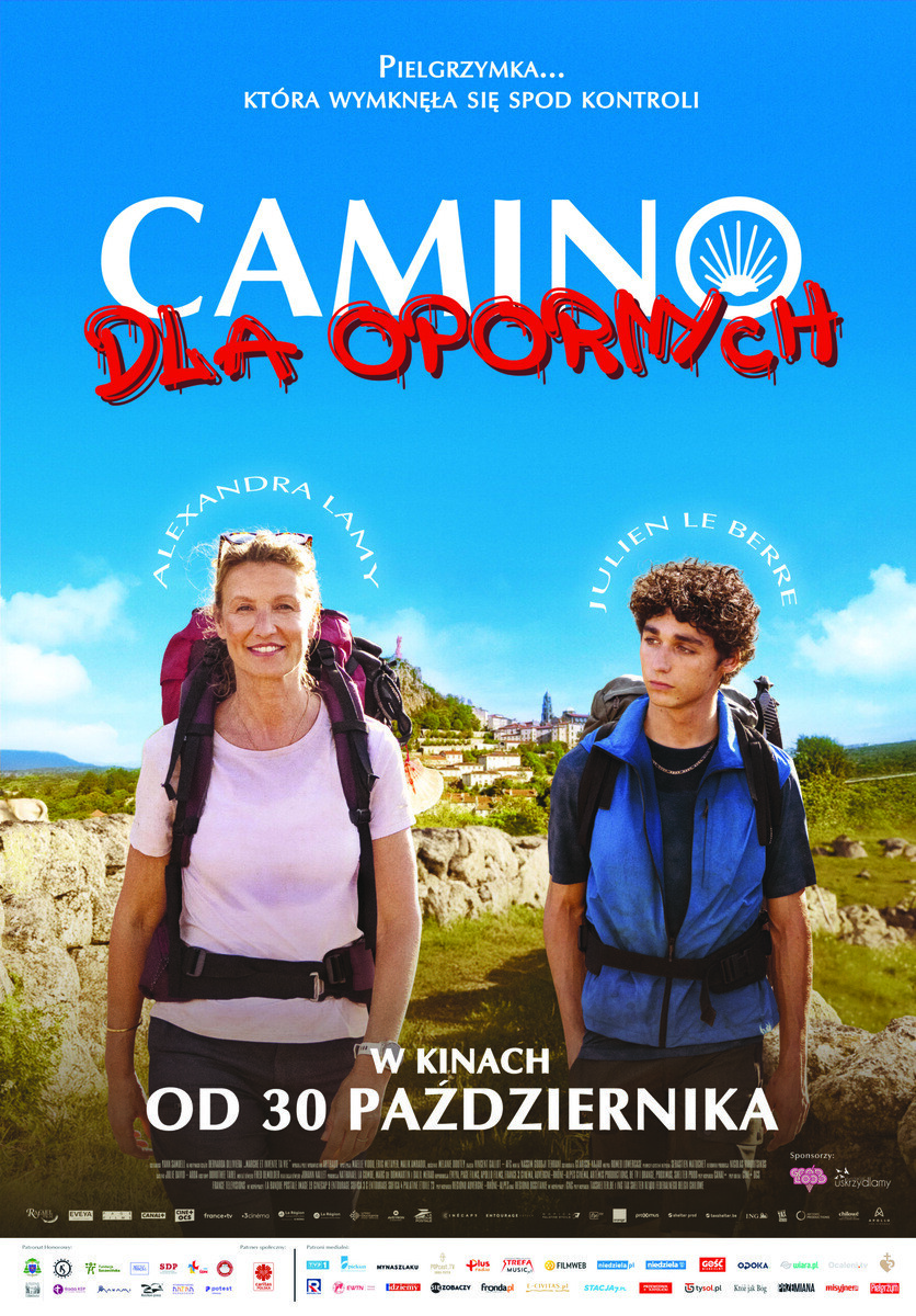 Camino dla opornych ks. Marcina Borynia, plakat wydarzenia