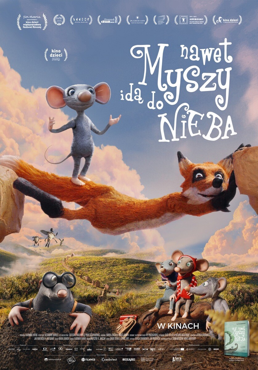 Nawet myszy idą do nieba., plakat wydarzenia