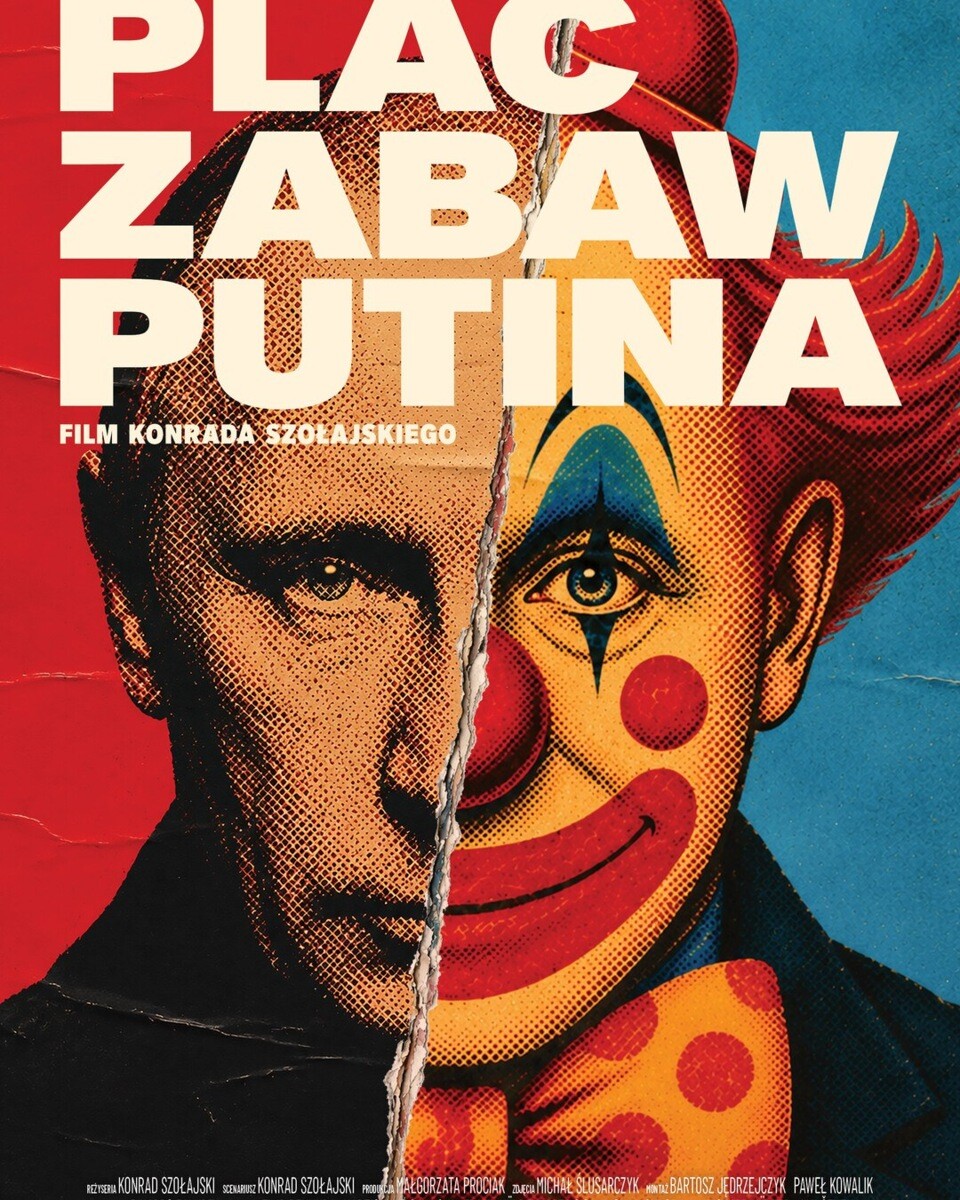 Plac zabaw Putina/Kino przy Okólnej, plakat wydarzenia