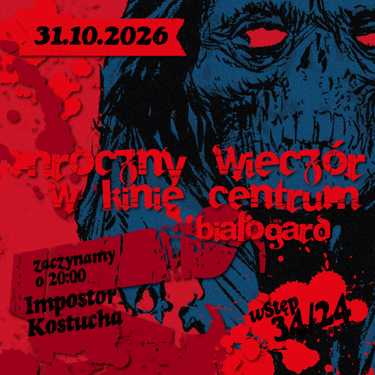 IMPOSTOR, plakat wydarzenia