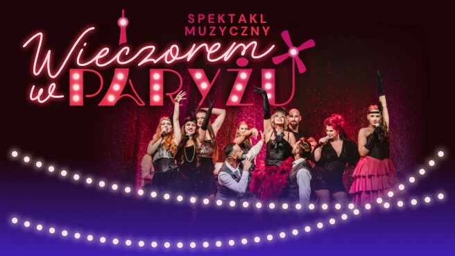 Wieczorem w Paryżu, plakat wydarzenia