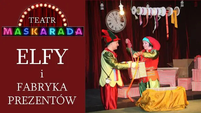 Elfy i fabryka prezentów, plakat wydarzenia