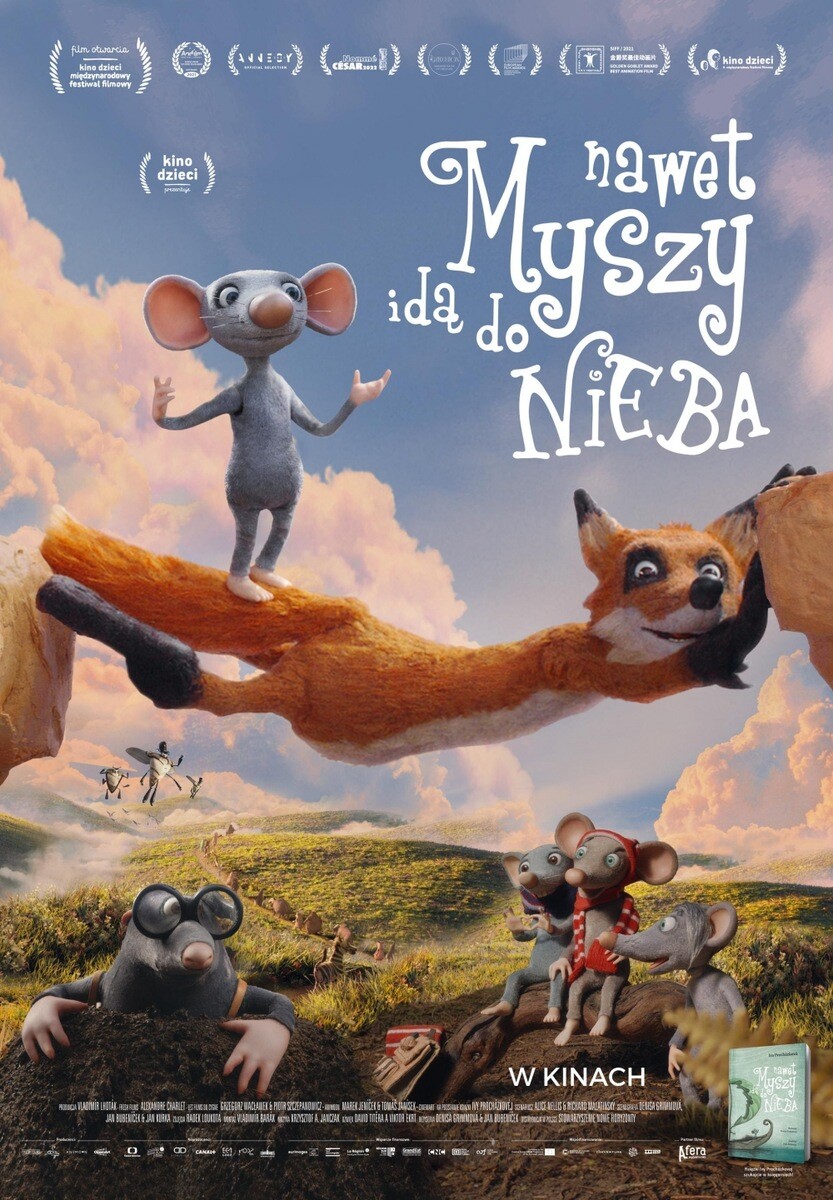 WeduM: NAWET MYSZY IDĄ DO NIEBA - seans szkolny, plakat wydarzenia