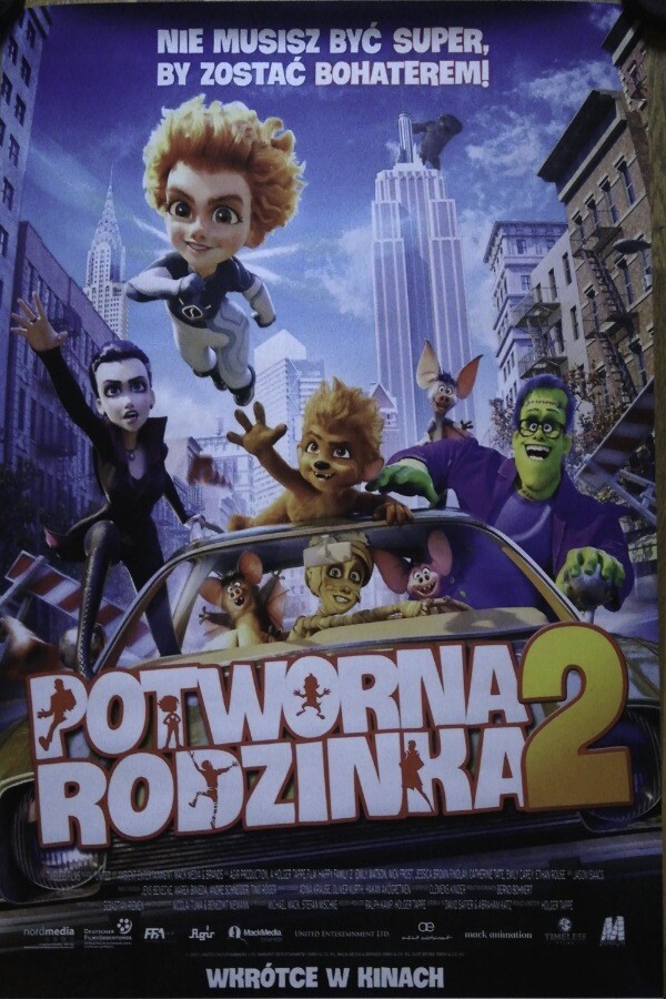 Potworna rodzinka 2., plakat wydarzenia