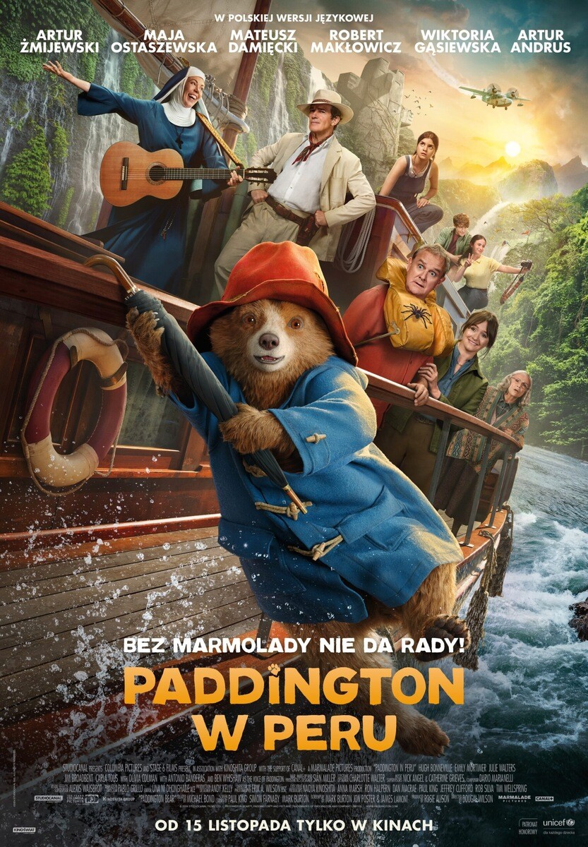 Paddington w Peru., plakat wydarzenia