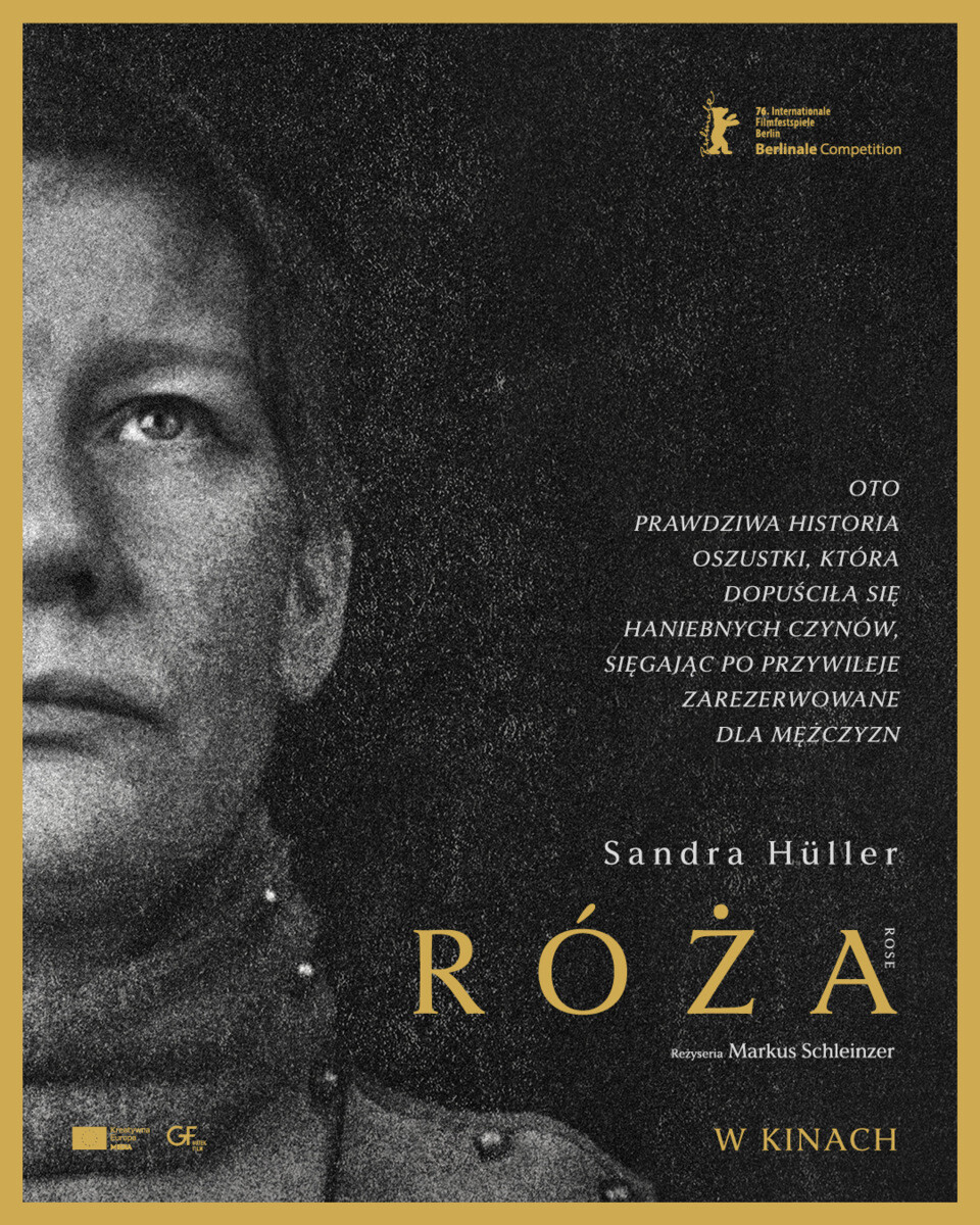 RÓŻA - DKF, plakat wydarzenia