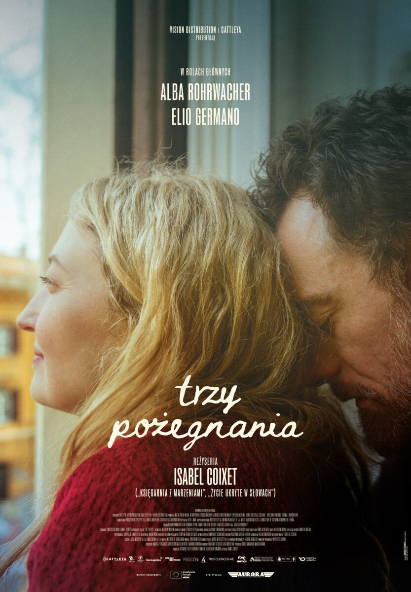 TRZY POŻEGNANIA - DKF, plakat wydarzenia