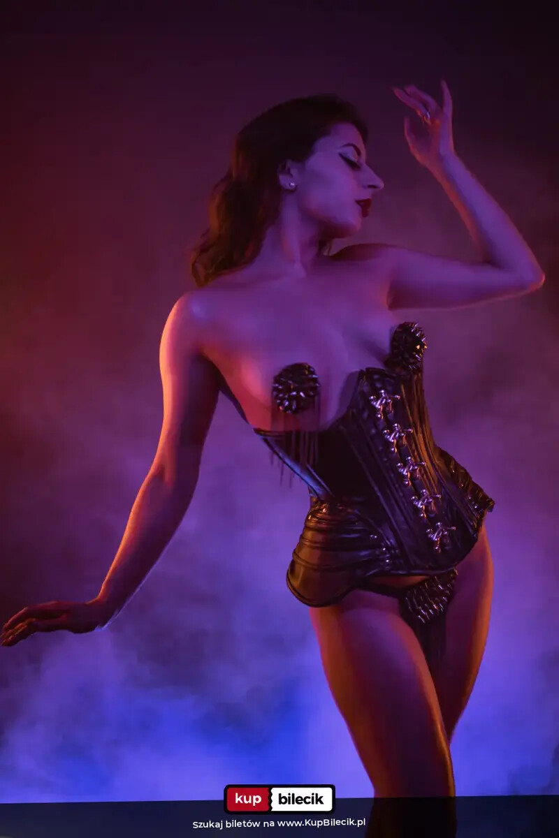 Teatr Burleski by Veren De Heddge: Noc Mroku i Mar - spektakl burleski, plakat wydarzenia