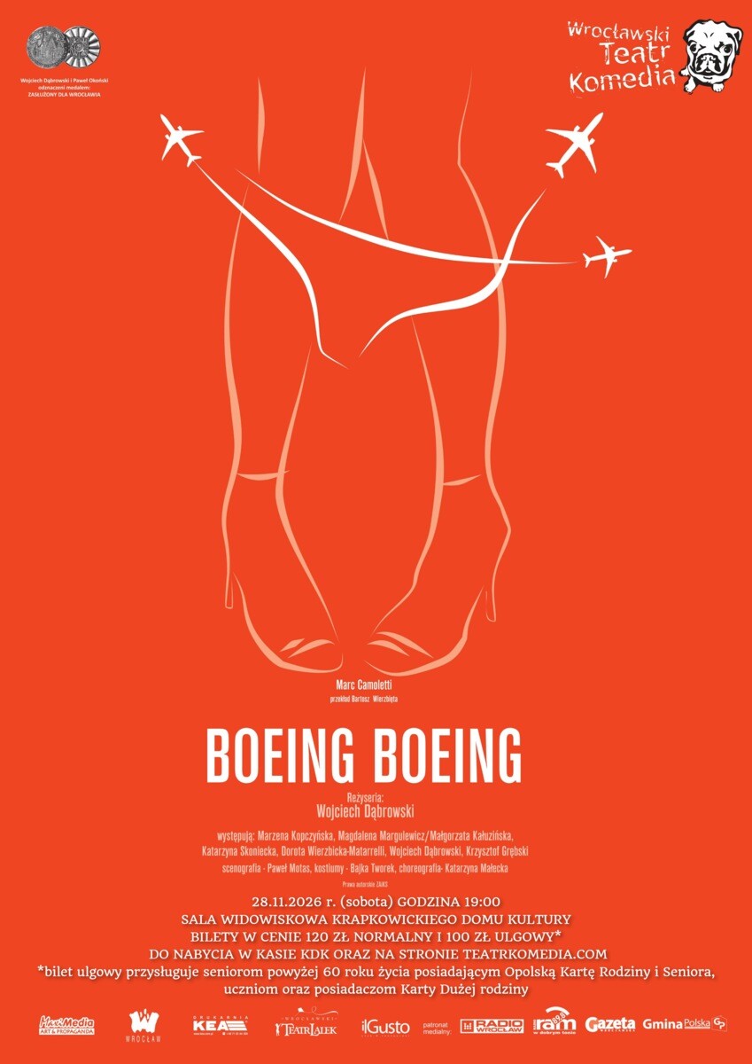 Boeing Boeing, plakat wydarzenia