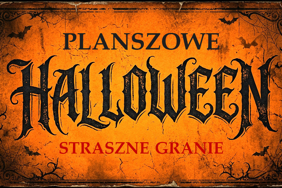 Straszne Granie - Planszowe Halloween, plakat wydarzenia