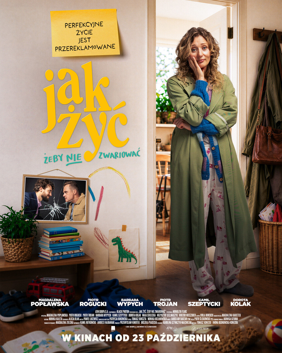 Dzień Kina Polskiego: Jak żyć, żeby nie zwariować, plakat wydarzenia
