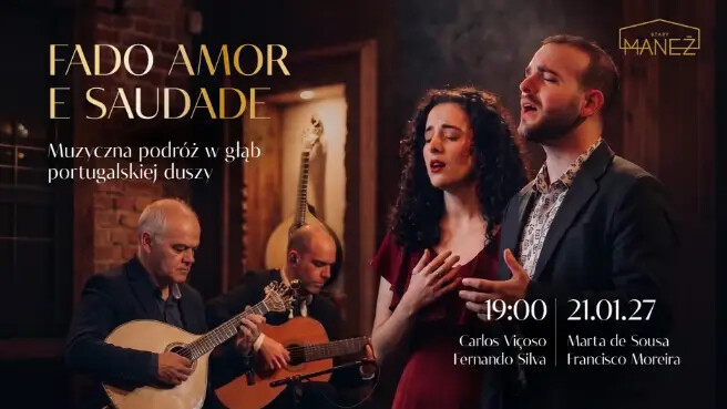 Fado Amor E Saudade, plakat wydarzenia