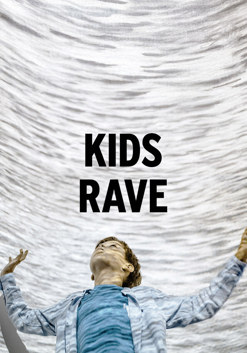 KIDS RAVE, plakat wydarzenia