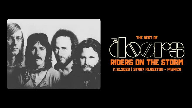 "Riders on the storm" - The best of THE DOORS, plakat wydarzenia