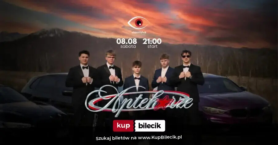 APTEKARZE, plakat wydarzenia