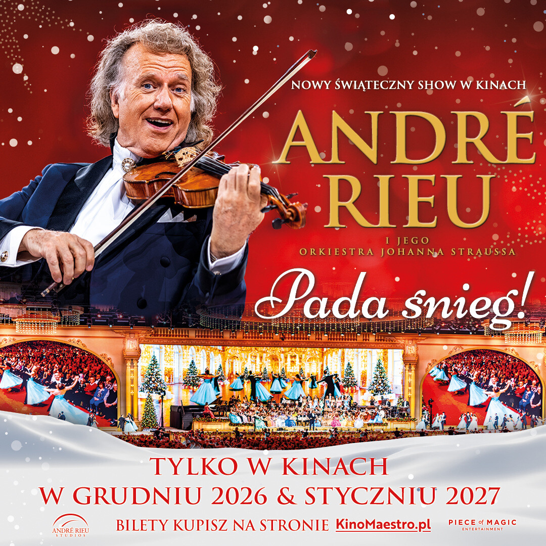 Andre Rieu "Pada Śnieg", plakat wydarzenia