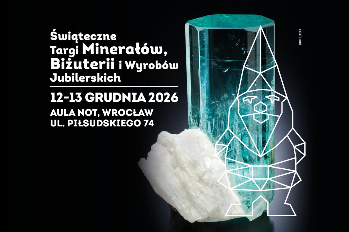 Świąteczne Targi Minerałów, Biżuterii i Wyrobów Jubilerskich we Wrocławiu, plakat wydarzenia