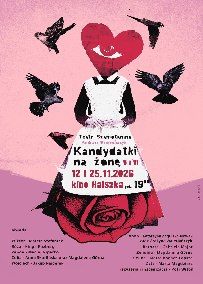 Teatr Szamotanina SZOK – „KANDYDATKI NA ŻONĘ” odsłona 5, plakat wydarzenia