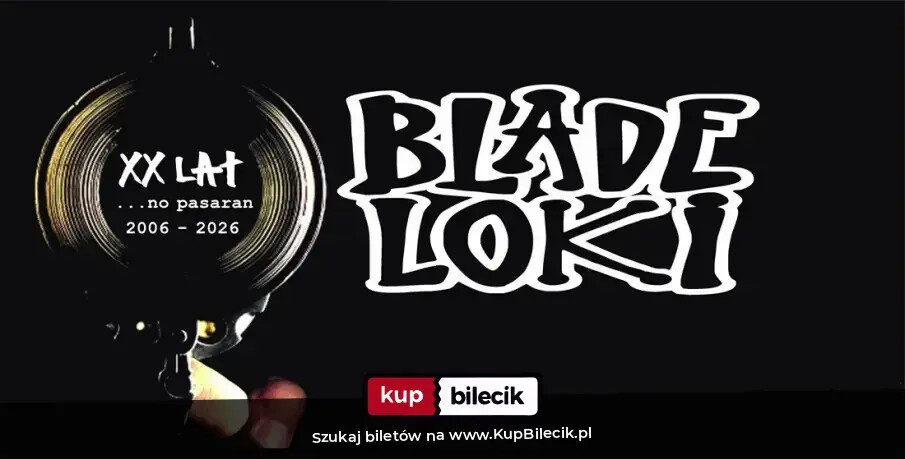 BLADE LOKI / BACHOR, plakat wydarzenia