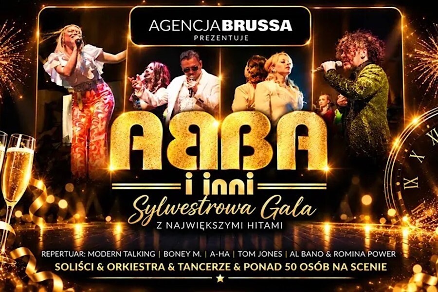 ABBA i inni - Sylwestrowa Gala, plakat wydarzenia