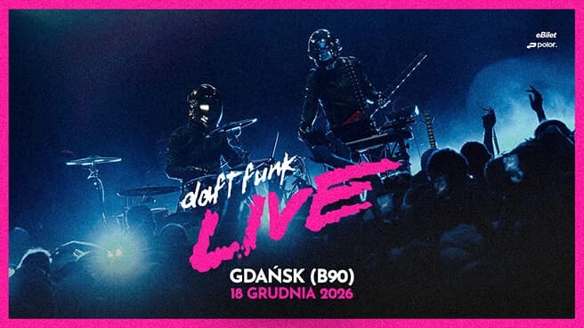 Daft Funk Live, plakat wydarzenia