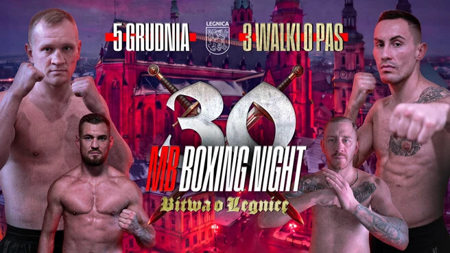 MB Boxing Night 30 – The Battle Of Legnica, plakat wydarzenia