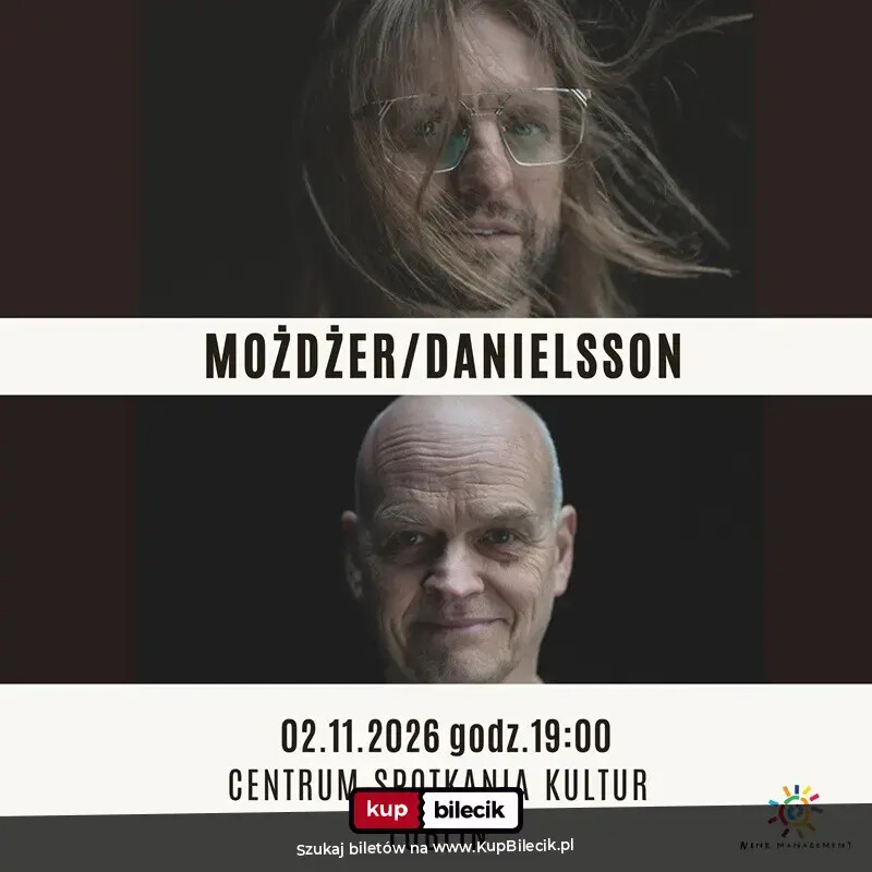 Koncert jazzowy, plakat wydarzenia