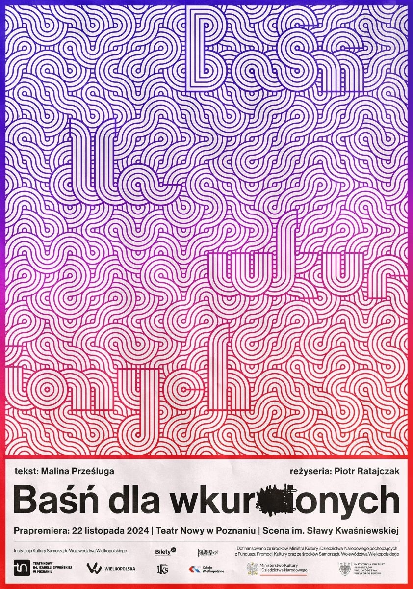 BAŚŃ DLA WKUR...ONYCH, plakat wydarzenia
