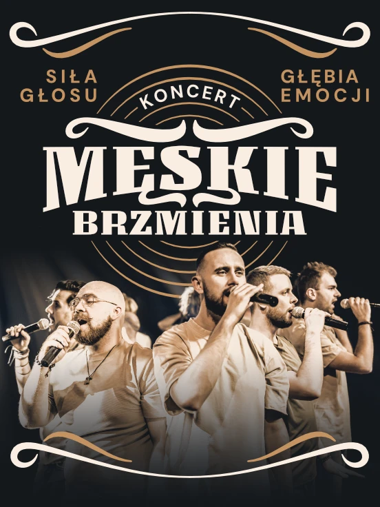 Męskie Brzmienia, plakat wydarzenia