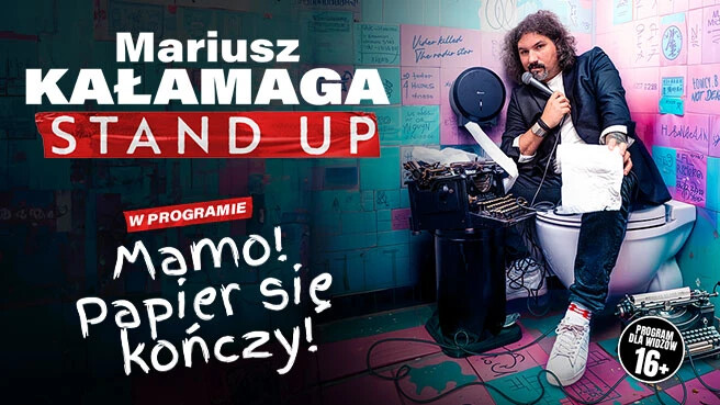 Mamo! Papier się kończy!, plakat wydarzenia