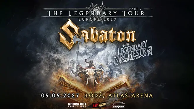 Sabaton + The Legendary Orchestra, plakat wydarzenia