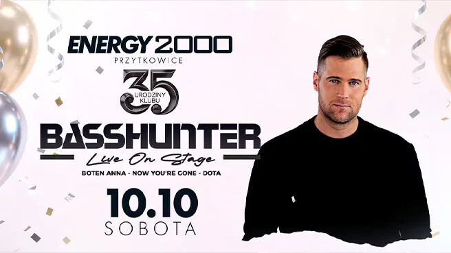 Basshunter, plakat wydarzenia