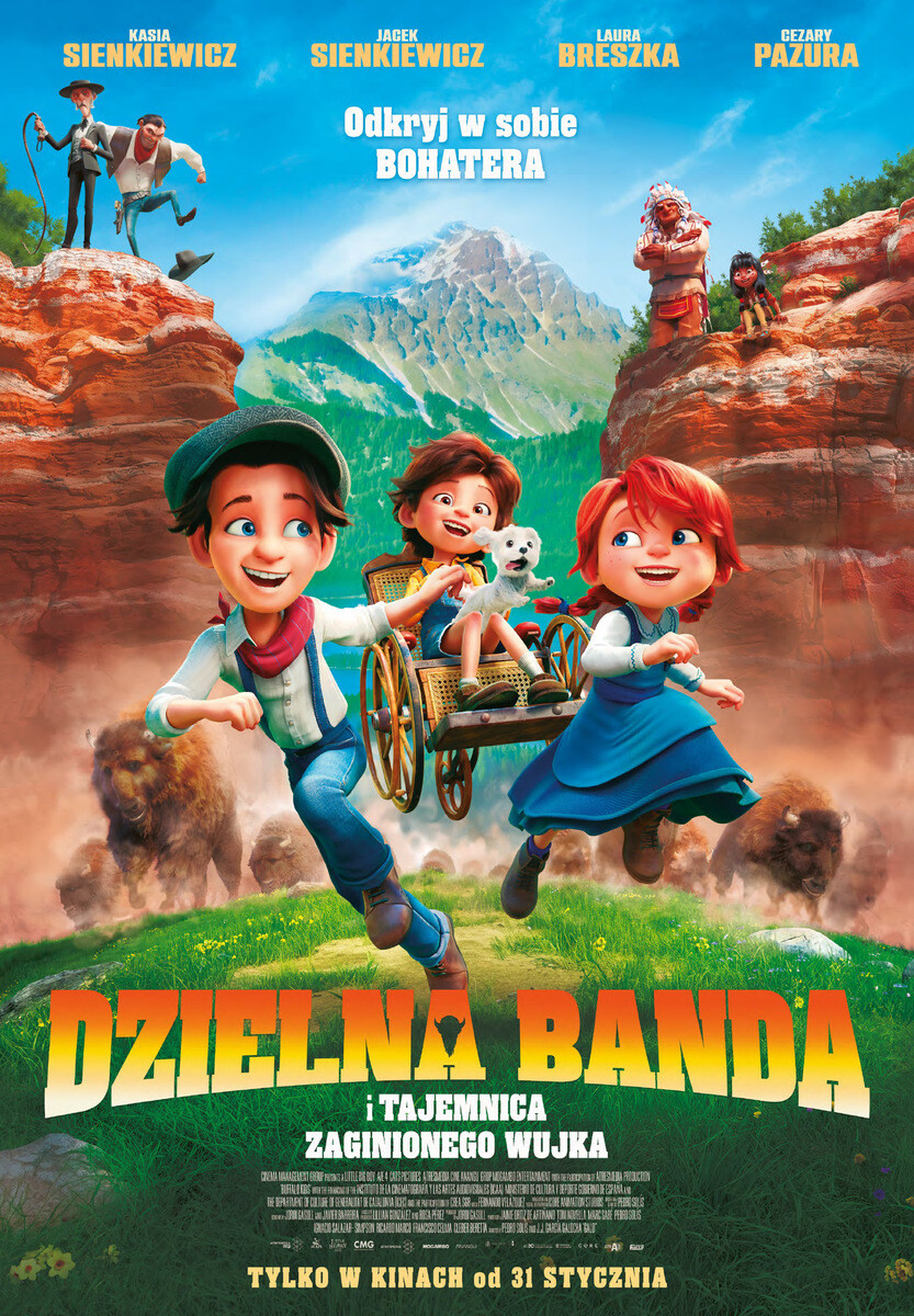 Dzielna banda i tajemnica zaginionego wujka, plakat wydarzenia