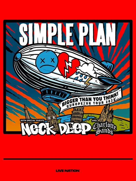 Simple Plan - Bigger Than You Think! Tour 2026