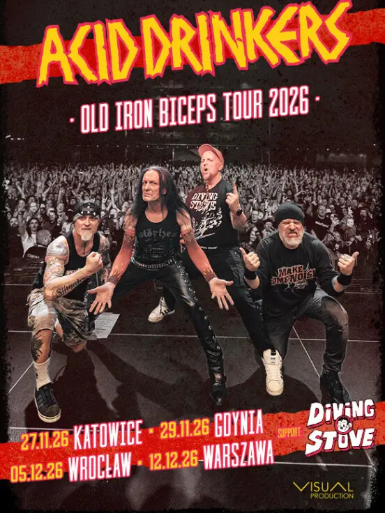 Acid Drinkers - Old Iron Biceps Tour 2026