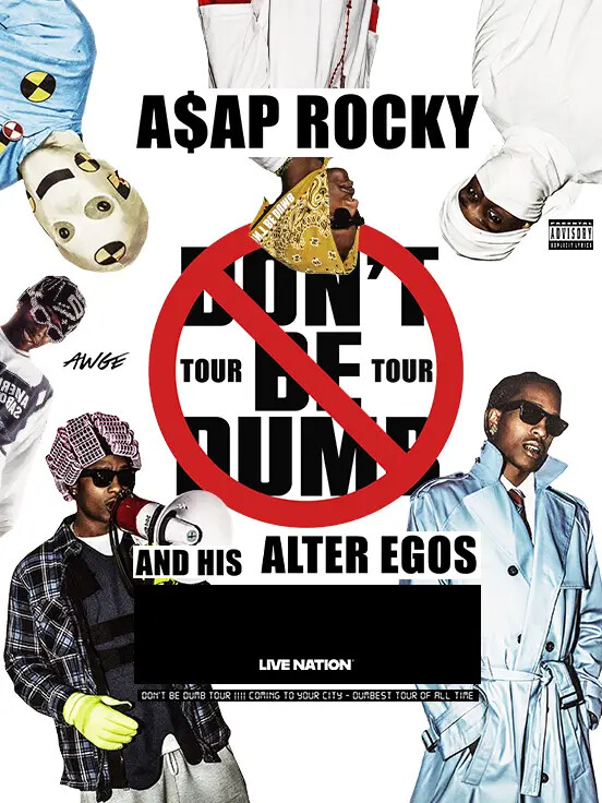 A$AP Rocky - Don't Be Dumb World Tour