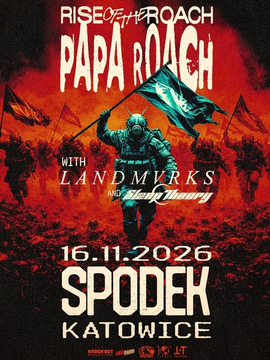 Papa Roach + Landmvrks + Sleep Theory
