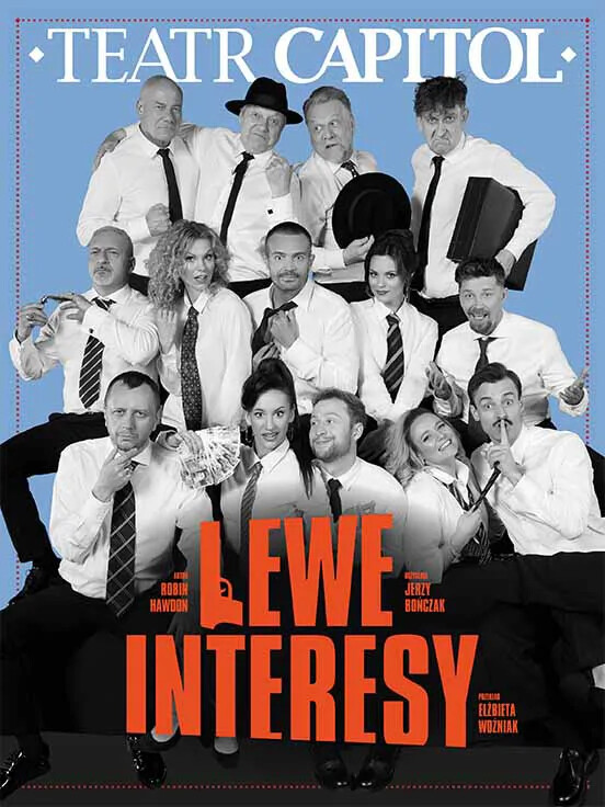 Lewe interesy, plakat wydarzenia