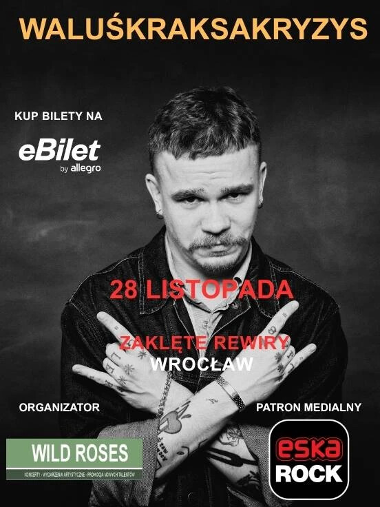 WaluśKraksaKryzys, plakat wydarzenia